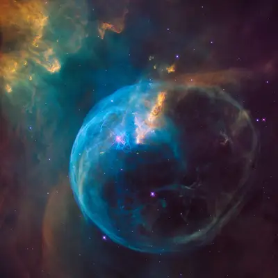 The Bubble Nebula - NGC 7635 - Heic1608a