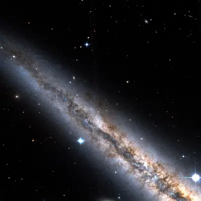 NGC 891 Hubble north part