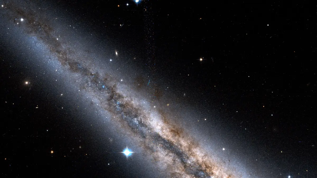 NGC 891 Hubble north part