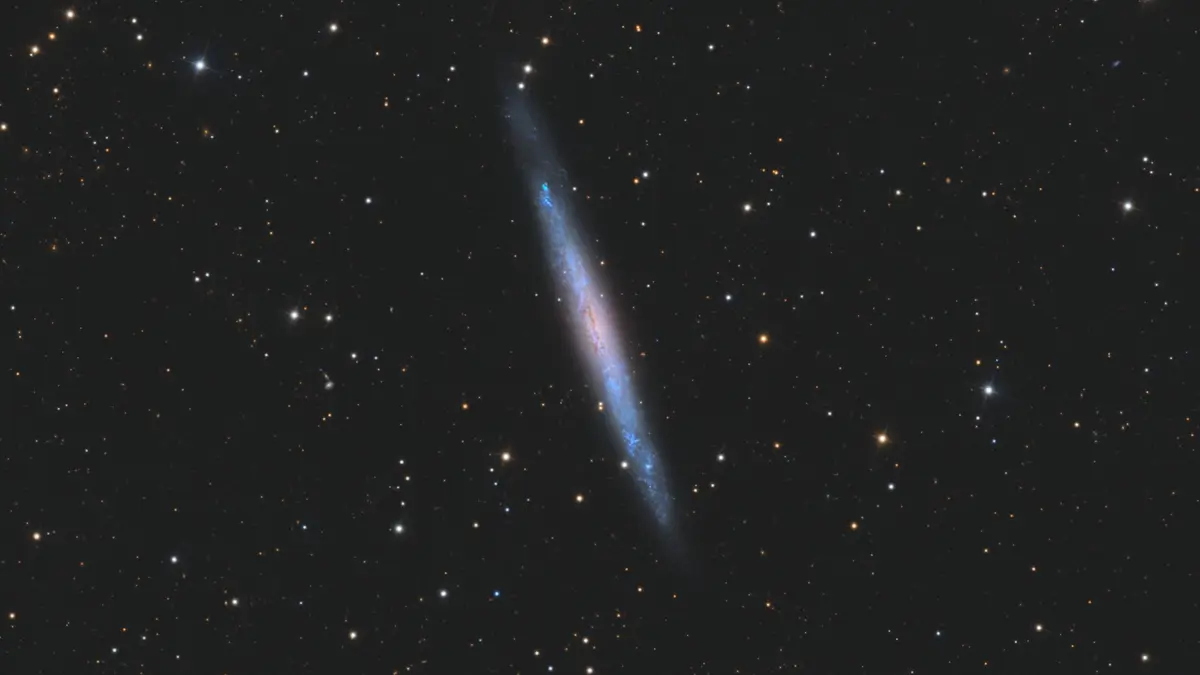 NGC 4244 Silver Needle Galaxu