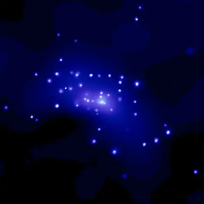 NGC 4697- Black Holes in Elliptical Galaxy Point to Wild Youth (2002-1140 - 1140 xray)