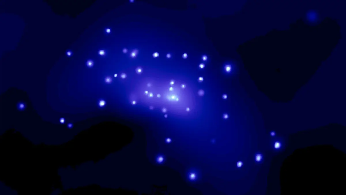 NGC 4697- Black Holes in Elliptical Galaxy Point to Wild Youth (2002-1140 - 1140 xray)