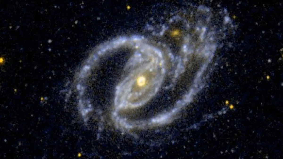 A Barred Spiral  Galaxy, and the Small Elliptical Companion Galaxy NGC 1097A