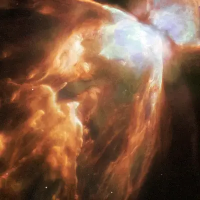 Dying Star Shrouded by a Blanket of Hailstones Forms the Bug Nebula