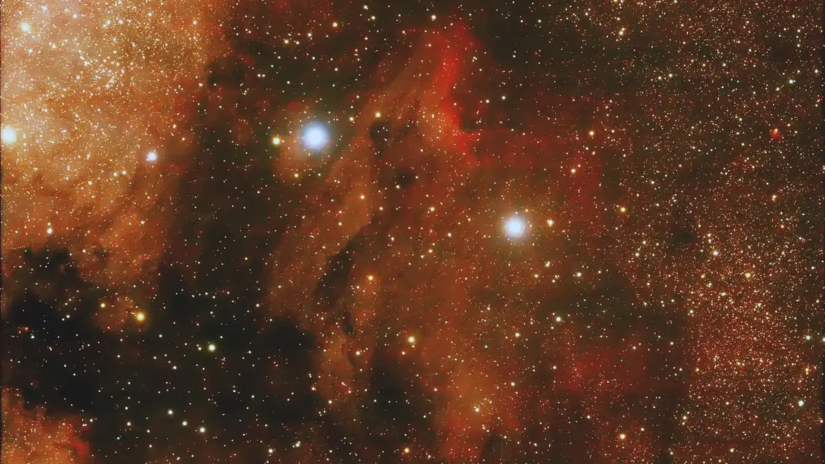 Pelican nebula ic5070 ic5067