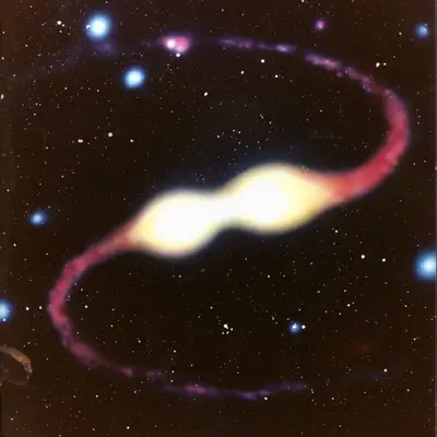 A stellar close encounter at the core of globular cluster M15 (artist's impression) (opo9313b)