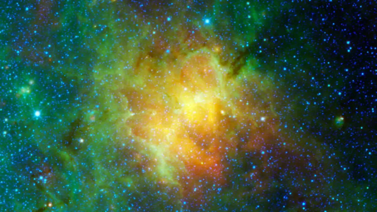 The Eagle Nebula Observed by WISE
