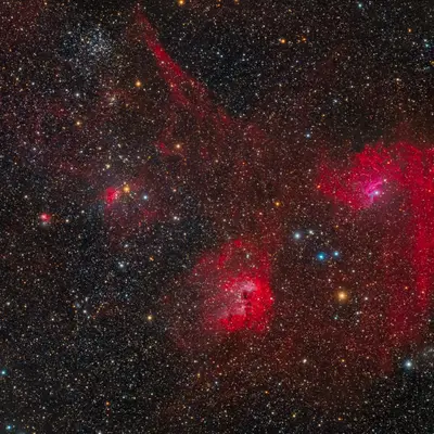 IC 410 - IC 417 - NGC 1912 in Auriga