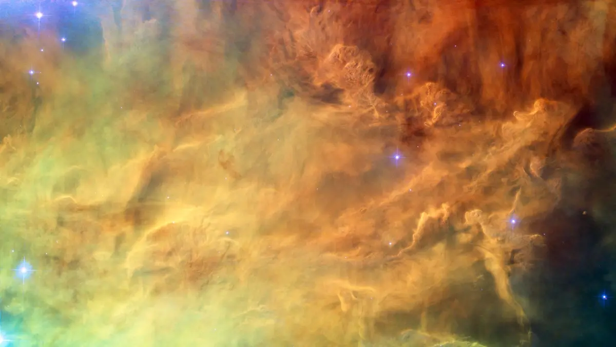 Hubble reveals heart of Lagoon Nebula