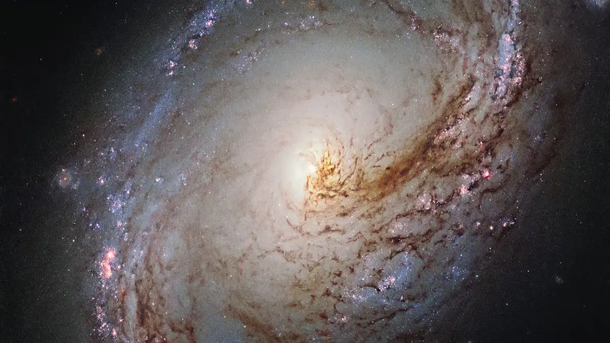 A galactic maelstrom
