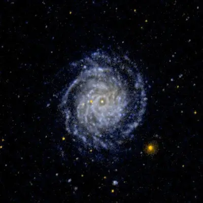 Large Face on Spiral Galaxy NGC 3344