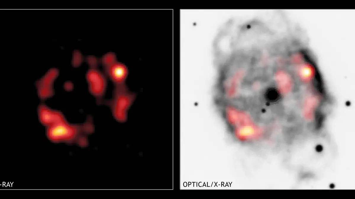 Chandra X-ray & NOAO Optical Composite of NGC 40 (2005-n40-more-1)