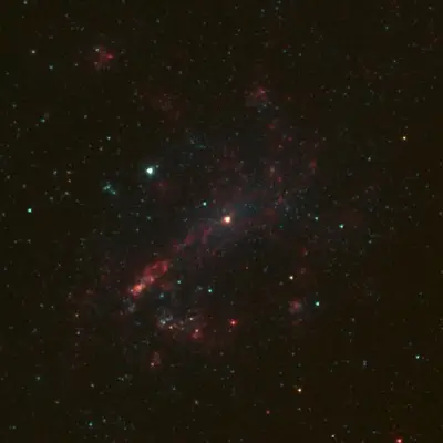 Bulgeless Galaxy Hides Black Hole