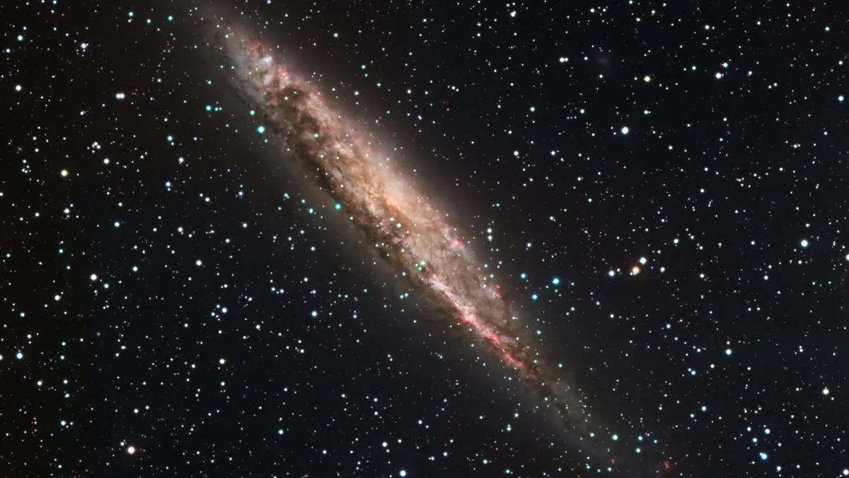 Spiral Galaxy NGC 4945