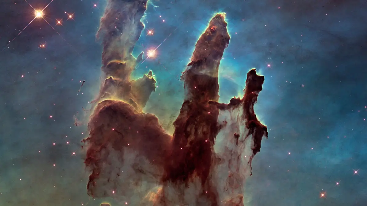 Pillars of Creation (Hubble 2014)