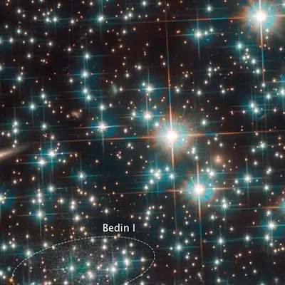 Hubble Accidentally Discovers a New Galaxy in Cosmic Neighborhoo