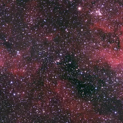 Region of NGC 6914 and NGC 6910 by Kees Scherer