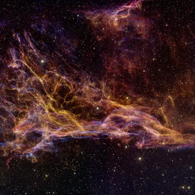 Double-Wide Image of Pickering's Triangle (noao0801a)