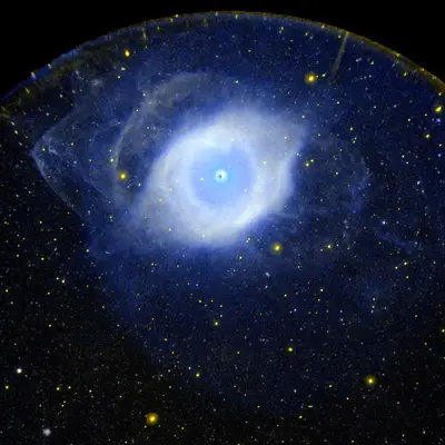 Planetary Nebula NGC 7293 also Known as the Helix Nebula