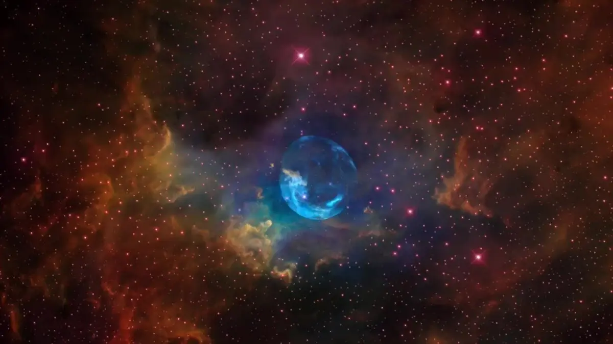 Hubble Sees a Star ‘Inflating’ a Giant Bubble
